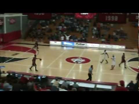 Calu of PA Travon Vann slams a rebound