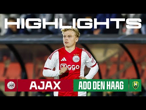 Highlights Jong Ajax - ADO Den Haag | Keuken Kampioen Divisie
