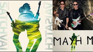 JOE SATRIANI + STEVE VAI Debut SATCHVAI Album 'The Sea Of Emotion' debut 'Mayhem' Single