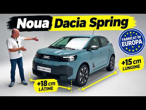 Noua Dacia Spring produsă în Europa