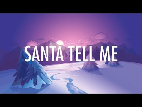 Ariana Grande – Santa Tell Me (Lyrics) 🎵