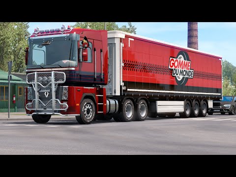 Renault Magnum - Transporting Tyres - Euro Truck Simulator 2