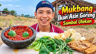 Download lagu LAHAPIN MUKBANG IKAN ASIN GORENG, SAMBAL ULEKAN #lahapin mp3