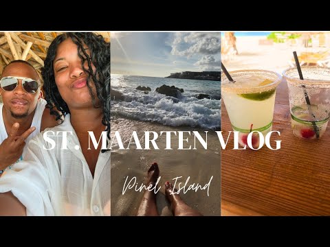 Our Day At Pinel Island +Maho Beach in Sint Maarten Vlog