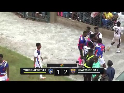YOUNG APOSTLES VS HEARTS OF OAK 1-2 | GOALS AND HIGHLIGHTS | GHANA PREMIER LEAGUE