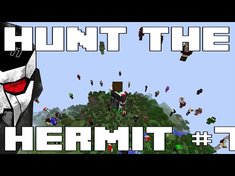 HUNT THE HERMIT  - Minecraft vs 150+ players! - #7 [HermitCraft Special UHC]