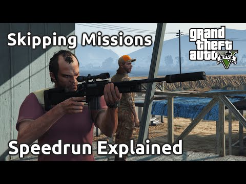 How GTAV Speedrunners can skip entire missions - On Mission 0 Strat Explained