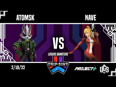 Tripoint Smash 131 - Losers Quarters - Atomsk(Wolf) Vs. Nave(Zero Suit Samus)