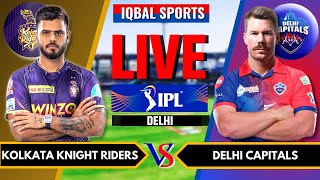 DC vs KKR Live Scores & Commentary | IPL Live 2023 | Delhi Capitals vs Kolkata Knight Riders Live