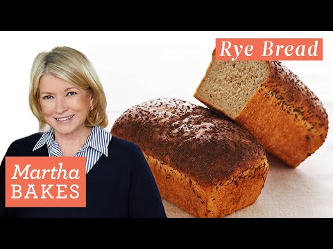 Martha Stewart’s Rye Bread with Caraway Seeds | Martha Bakes Recipes | Martha Stewart Living