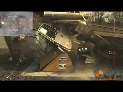 Road Blocker Crash Test - Ozak Access Technologies