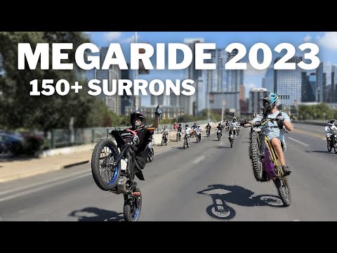 HUGE Surron Takeover! WORLD RECORD // Austin Megaride 2023 PT. 1