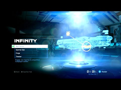 Halo 4 Infinity Multiplayer Main Menu