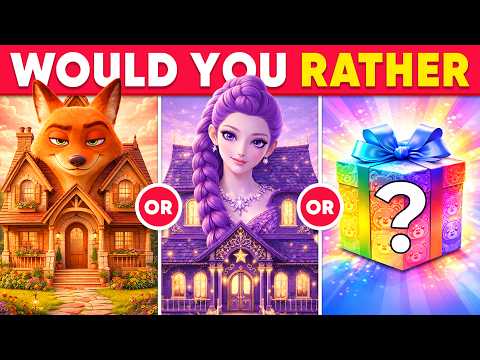 Would You Rather - Mystery Gift Edition 🌈🎁🤑 Extreme Luxury Choices 💎 Jelly Quiz