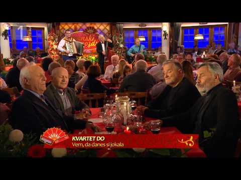 Kvartet DO - Vem, da danes si jokala