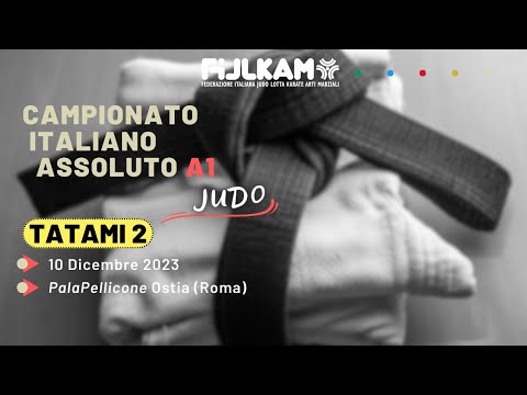 Judo 🥋 Campionato Italiano Assoluto A1 2023 ➡️ Tatami 2