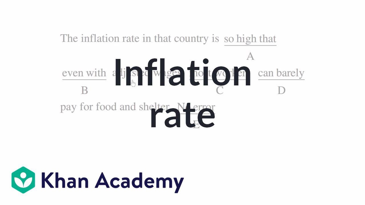 13 Inflation rate