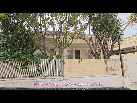 LEASED  – NICE HOUSE IN COMPOUND CIPETE (H-CP095)