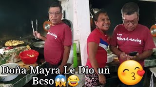 Don Roberto Llego A Cocinar Y Doña Mayra Lo Sorprendio Con Un BESO😱Vean Que Hizo Despues
