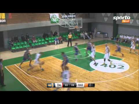 Rungtynių Kauno "Žalgiris-2" - "Radviliškis-Juodeliai" epizodai 2013-10-12