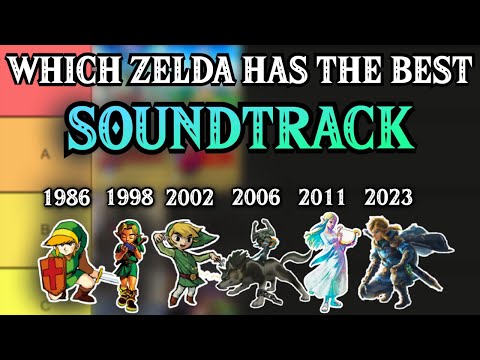 Ranking EVERY ZELDA by its Music