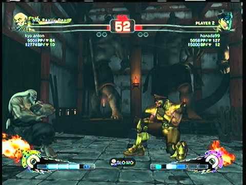 SSF4AE:  Gouken (kyo anton) vs. M.Bison (hanada99)  SD