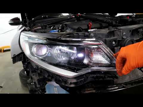 2015-2020 Kia Optima Front Headlight Marker Turn Signal Light Bulb Location