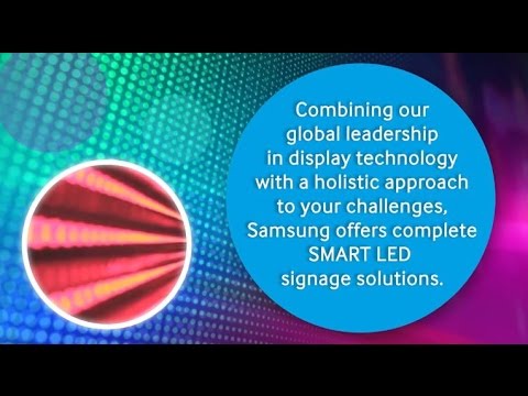 Samsung IEA Series Indoor LED Signage Display