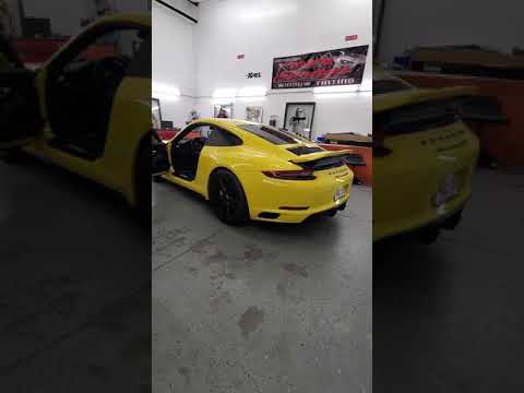 Xpel Prime XR Black Nano Ceramic Window Film on Porsche 911