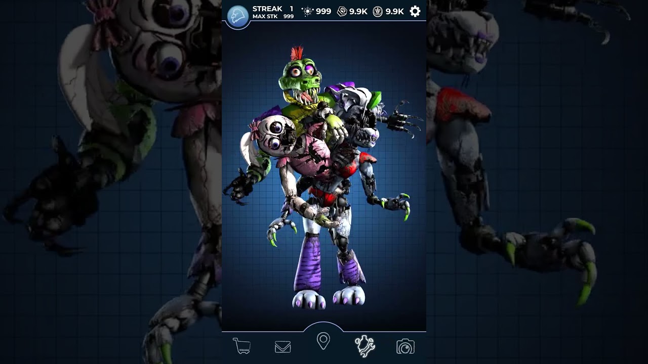 Shattered Security Breach Amalgamation FNaF Workshop Animation