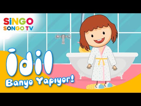 İDİL Banyo Yapıyor 🛁 – SingoSongo TV I İsme Özel Çocuk Şarkıları 🎶