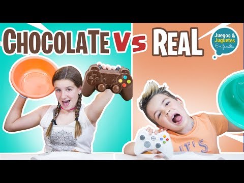 CHOCOLATE vs REAL // Familukis
