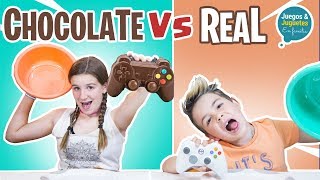 CHOCOLATE vs REAL // Familukis