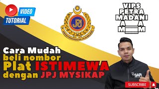 TUTORIAL CARA MUDAH BELI NOMBOR PLAT ISTIMEWA [WAJIB TONTON]