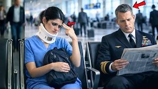 The Nurse Made Silent Signal to a Navy Admiral at the Airport— What Happened Next Changed Everything