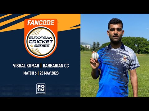POTM: V.Kumar - PLE vs BAR | Highlights | FanCode ECS Bulgaria | 23 May 2023 | ECS23.361