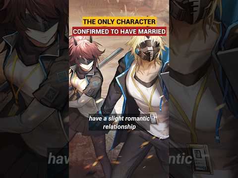 The only Arknights character who is married 💍  #arknights #アークナイツ