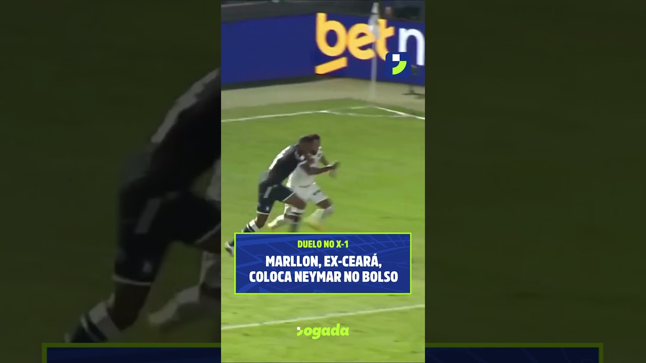 Imagem da notícia Viraliza lance em que Marllon, ex-Ceará, bloqueia Neymar facilmente