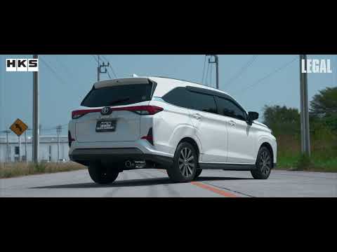 HKS LEGAL MUFFLER TOYOTA VELOZ CARBON TAIL