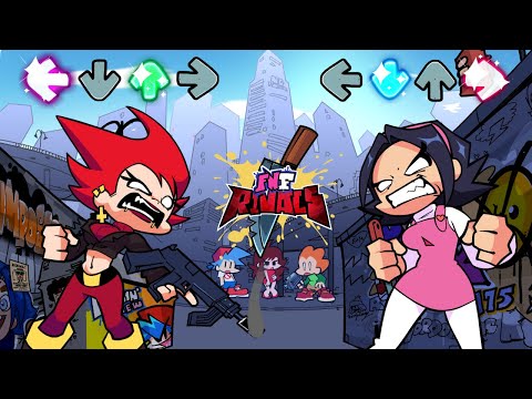 Friday Night Funkin' - Cassandra vs Nene "Catfight" - FNF Rivals Demo