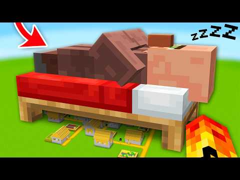 VILLAGER BECAME GIANT IN MINECRAFT TO DOMINATE EVERYTHING