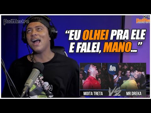 MOITA E DREKA FALA DA BATALHA DO COLISEU (SAIYAJIN NUMERO 5)