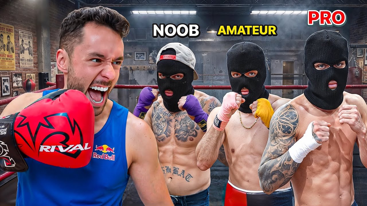 GREFG VS BOXEADOR NOOB, AMATEUR Y PRO