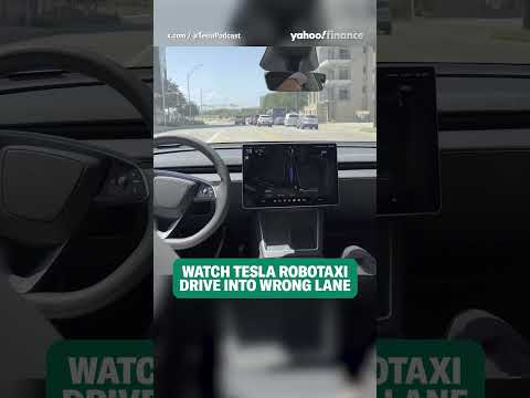 Tesla's self-driving taxis appear to violate traffic laws, videos show