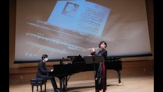 Charles Koechlin - Flute sonata, Op.52, movt 2 - Huong Thu Le Flutist