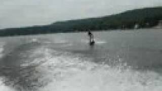 preview picture of video 'Wakeboard Lake Mohawk 2008'