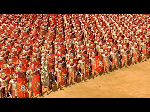 14.400 ARCHERS vs 7.000 PRAETORIAN GUARDS - Total War ROME 2