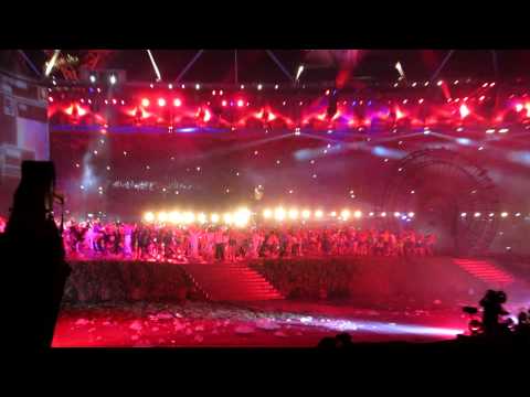 Bonkers with Dizzee Rascal at Olympic opening ceremony