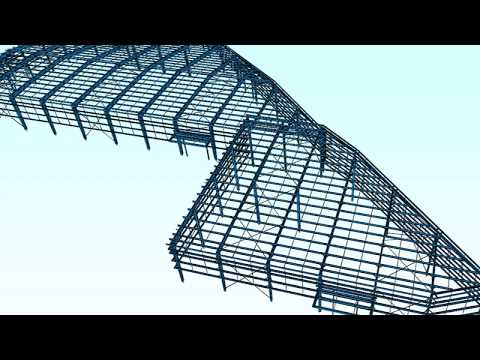 PEB Shed with Irregular Shape