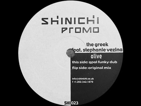 The Greek Feat. Stephanie Vezina ‎– Alive (G-Pal Funky Dub)